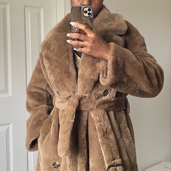 H&M faux fur coat - Picture 4 of 7